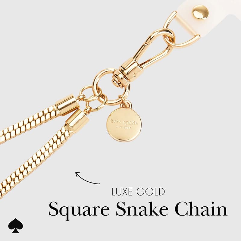 Kate Spade New York Phone Crossbody - Phone Shoulder Chain (Heart of Gold) 3
