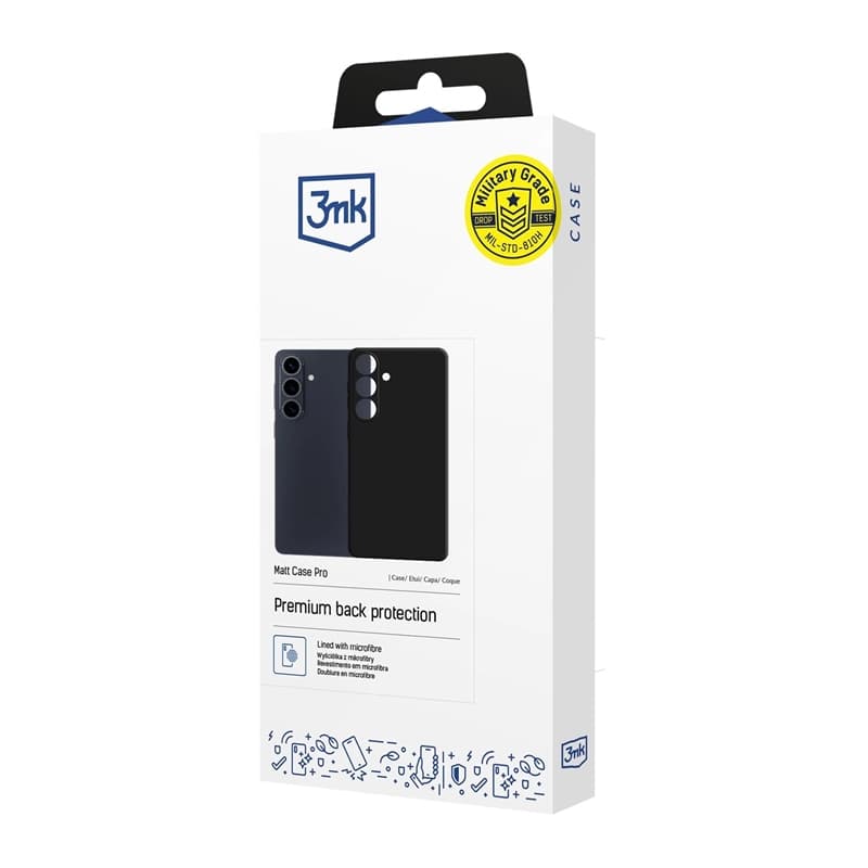 3mk Matt Case Pro - Case for Samsung Galaxy S26 (Black) 2