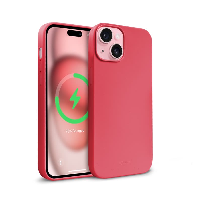 Crong Color Cover Magnetic - iPhone 15 MagSafe Case (Pink) 6