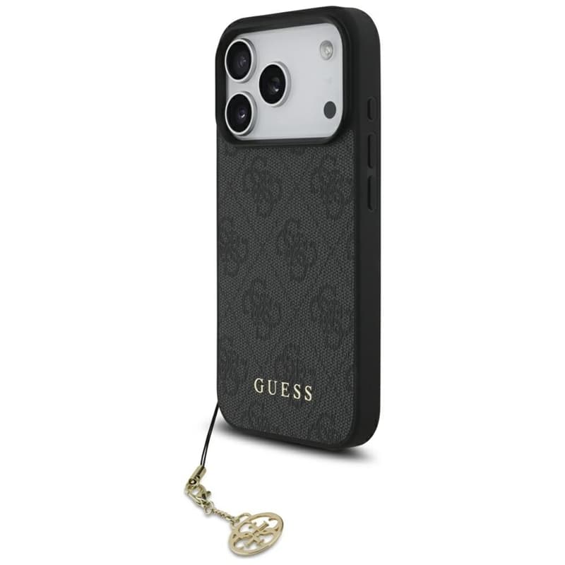 Guess 4G Charms Collection MagSafe - iPhone 17 Pro Case (Black) 1