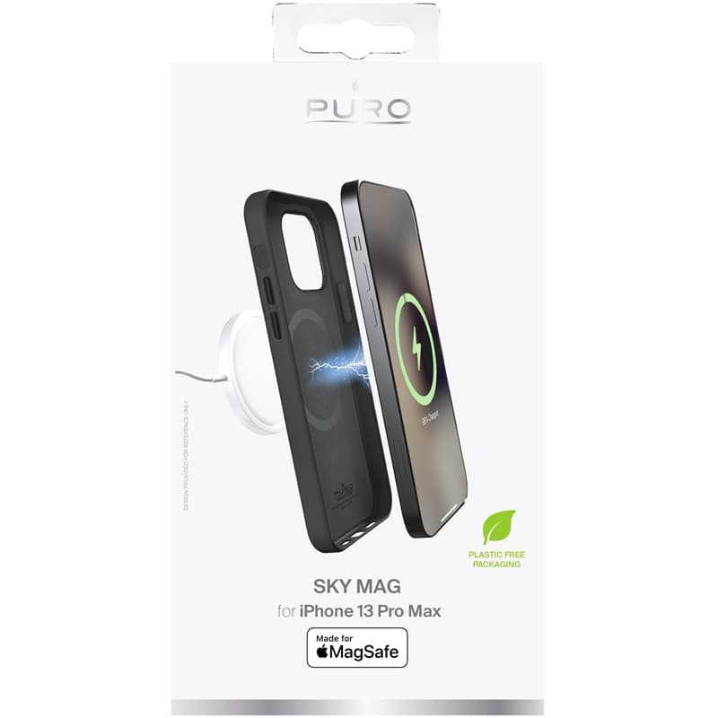 PURO SKYMAG - Case for iPhone 13 Pro Max Made for MagSafe (Black) 4