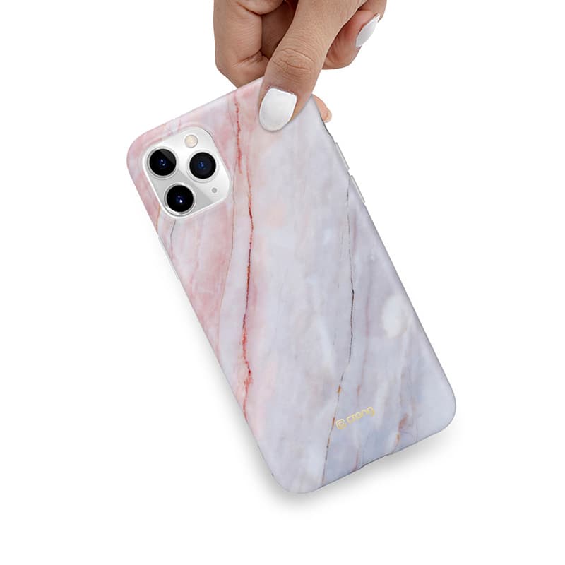 Crong Marble Case – iPhone 11 Pro Case (Pink) 6