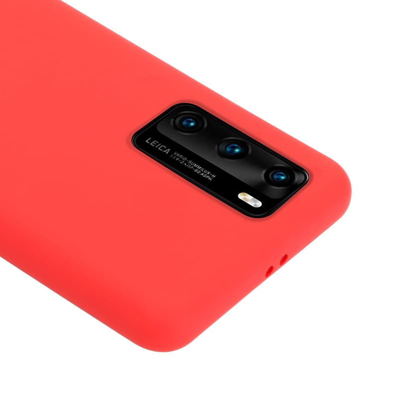 Crong Color Cover - Huawei P40 Case (Red) 8
