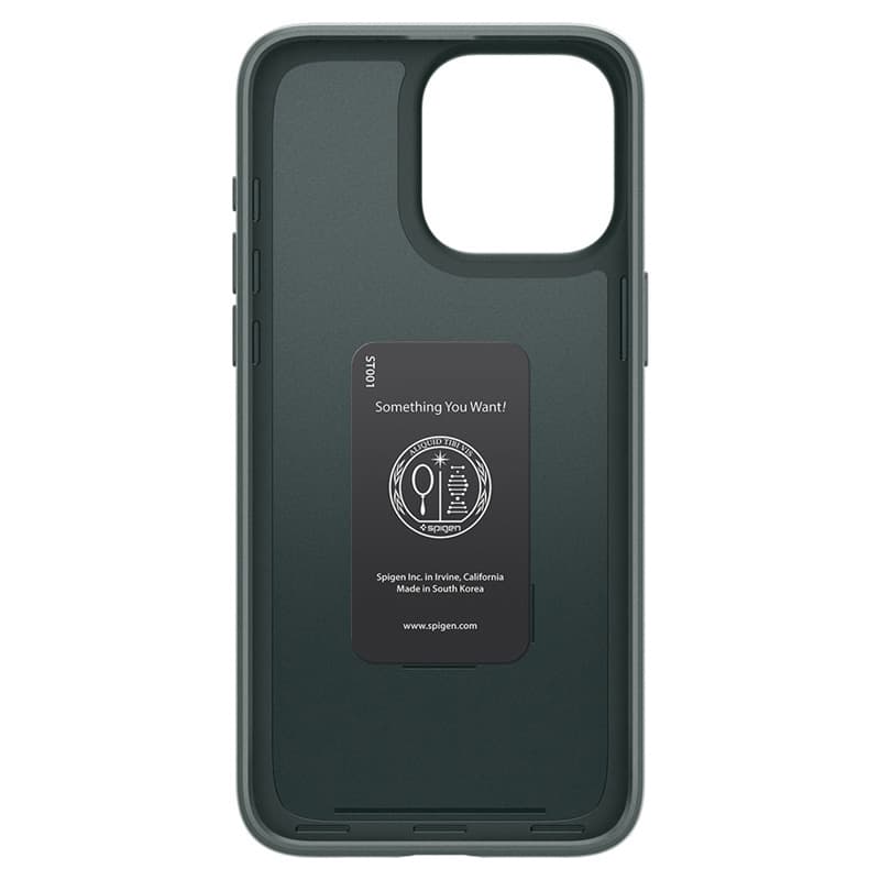 Spigen Thin Fit - Case for iPhone 15 Pro Max (Abyss Green) 3