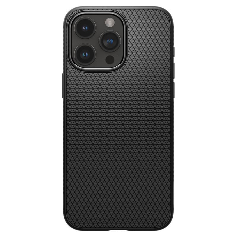 Spigen Liquid Air - Case for iPhone 15 Pro (Matte Black) 2