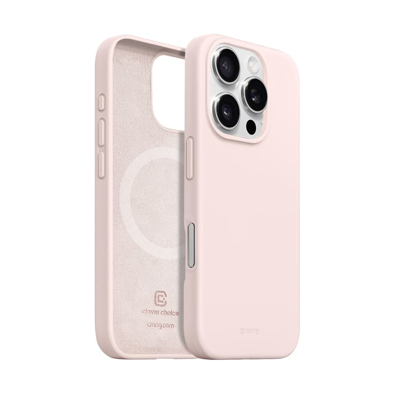 Crong Color Cover Magnetic - iPhone 16 Pro Max MagSafe Case (Sand Pink) 7