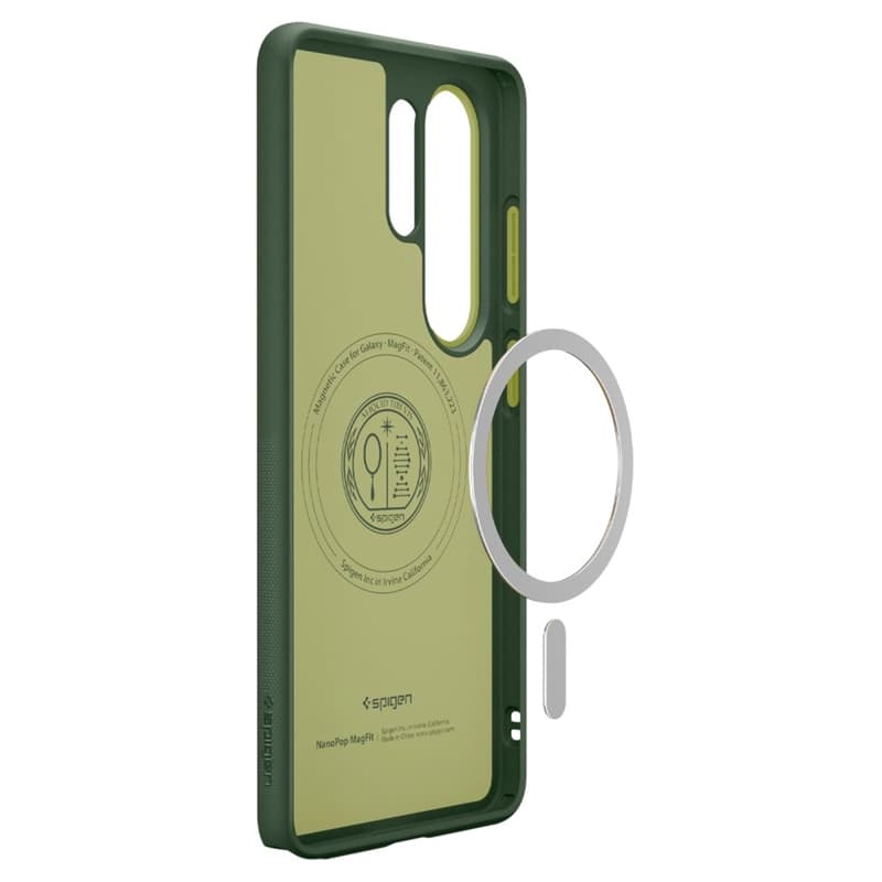 Spigen Nano Pop Mag MagSafe - Case for Samsung Galaxy S26 Ultra (Avo Green) 6