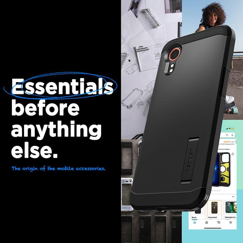 Spigen Tough Armor - Case for Samsung Galaxy XCover 7 (Black) 6