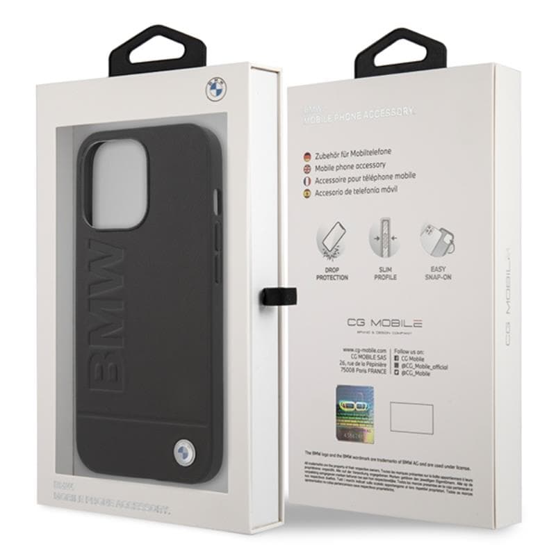 BMW Signature Logo Imprint MagSafe - Case for iPhone 14 Pro (Black) 8