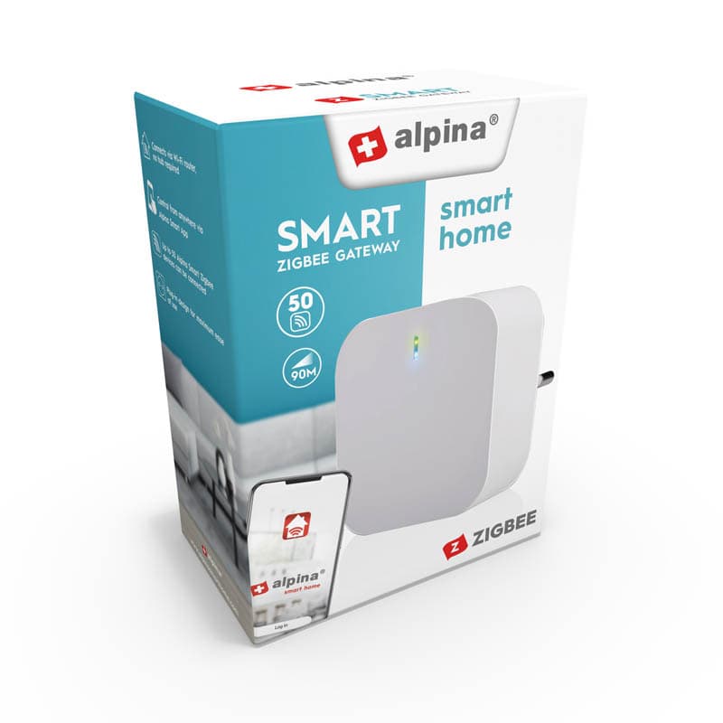 Alpina - Zigbee hub gateway to connect devices in this standard 1