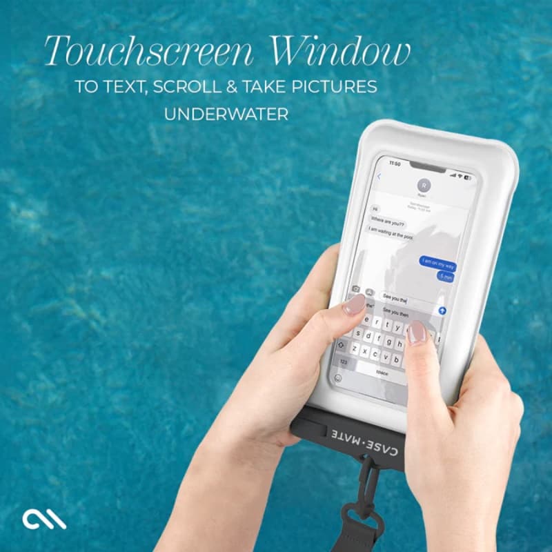 Case-Mate Waterproof Floating Pouch - Waterproof Smartphone Case (Sand Dollar) 6