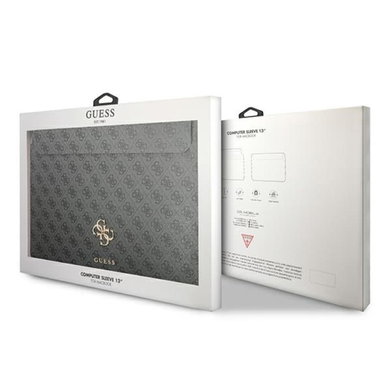 Guess 4G Big Metal Logo Computer Sleeve - Notebook case 13" (Black) 5