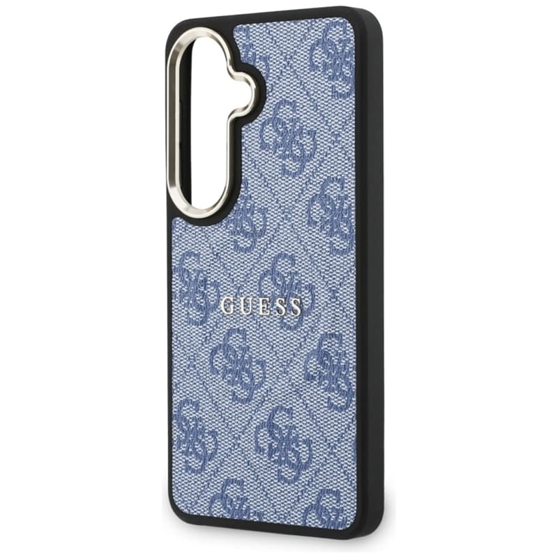 Guess 4G Embossed Ring MagSafe - Samsung Galaxy S26 Case (Blue) 6