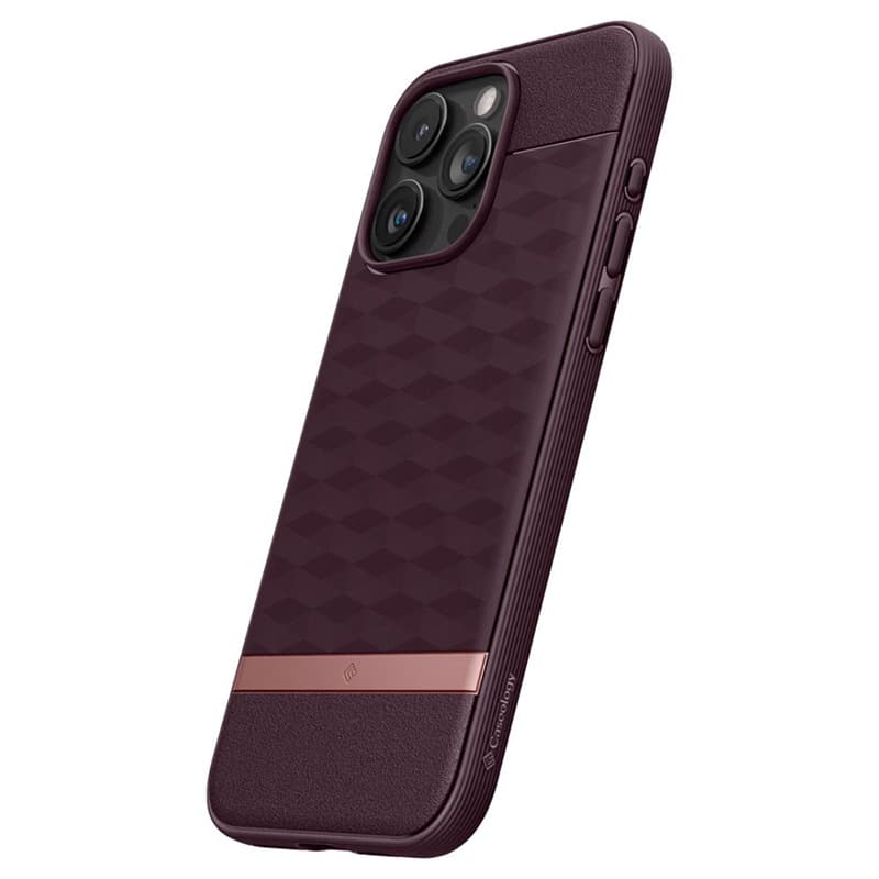 Spigen Caseology Parallax Mag MagSafe - Case for iPhone 15 Pro (Burgundy) 7