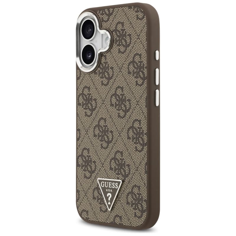 Guess 4G Triangle Logo MagSafe - Case iPhone 17 (brown) 2