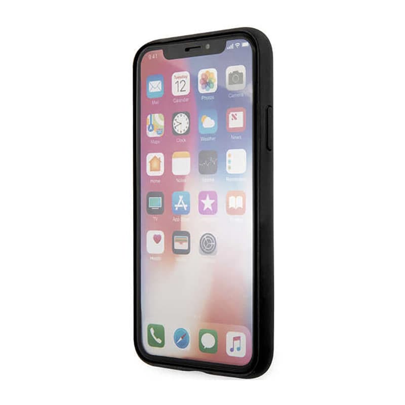 Guess 4G Big Metal Logo - Case for iPhone X (Grey) 5