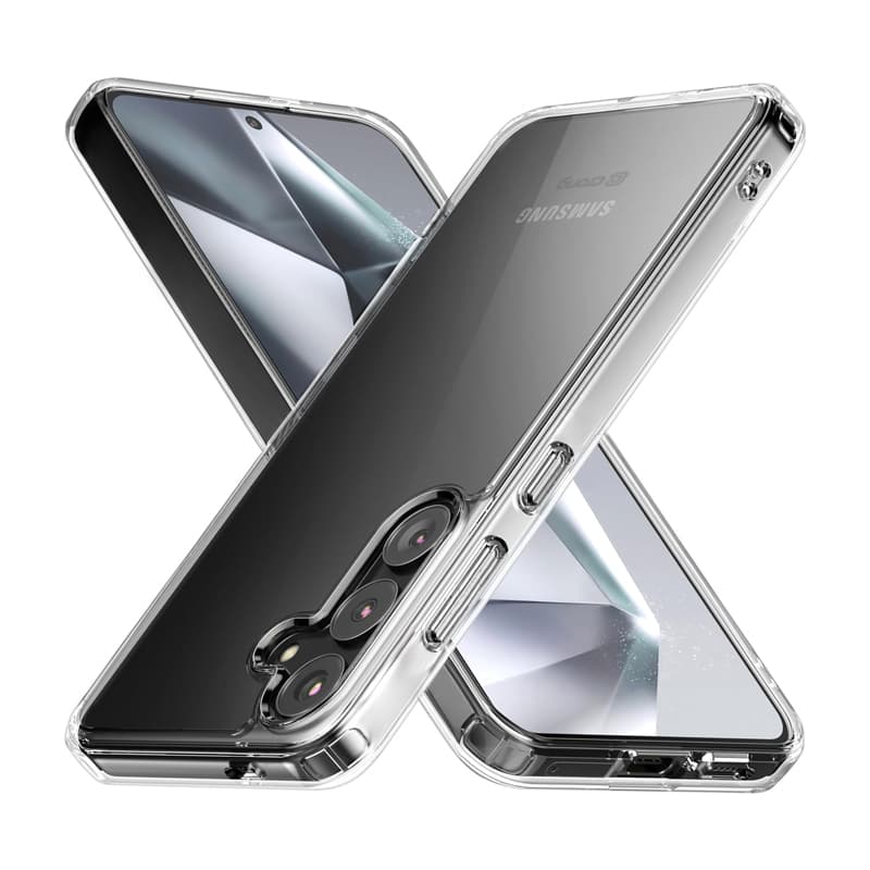 Crong Crystal Shield Cover - Samsung Galaxy S24 Case (Transparent)