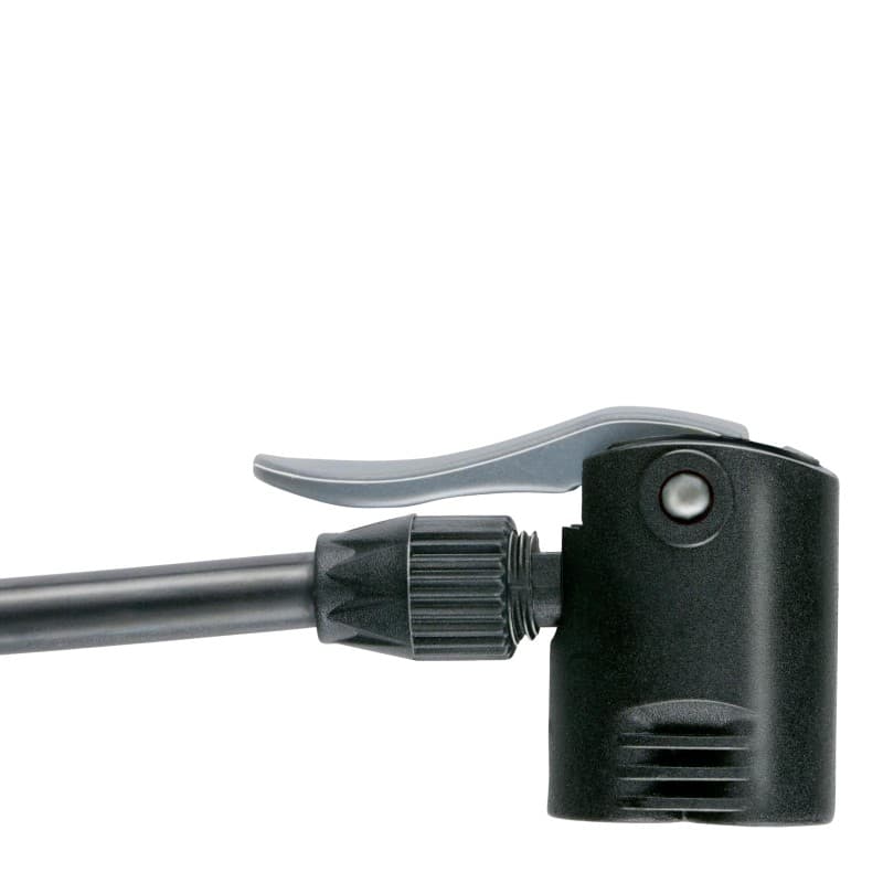 Dunlop - Floor pump for bikes, balls, mattresses with pressure gauge (Red) 6