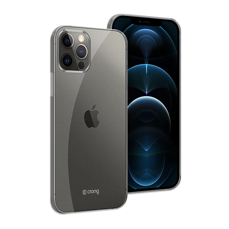Crong Crystal Slim Cover - iPhone 12 Pro Max Case (Clear) 1