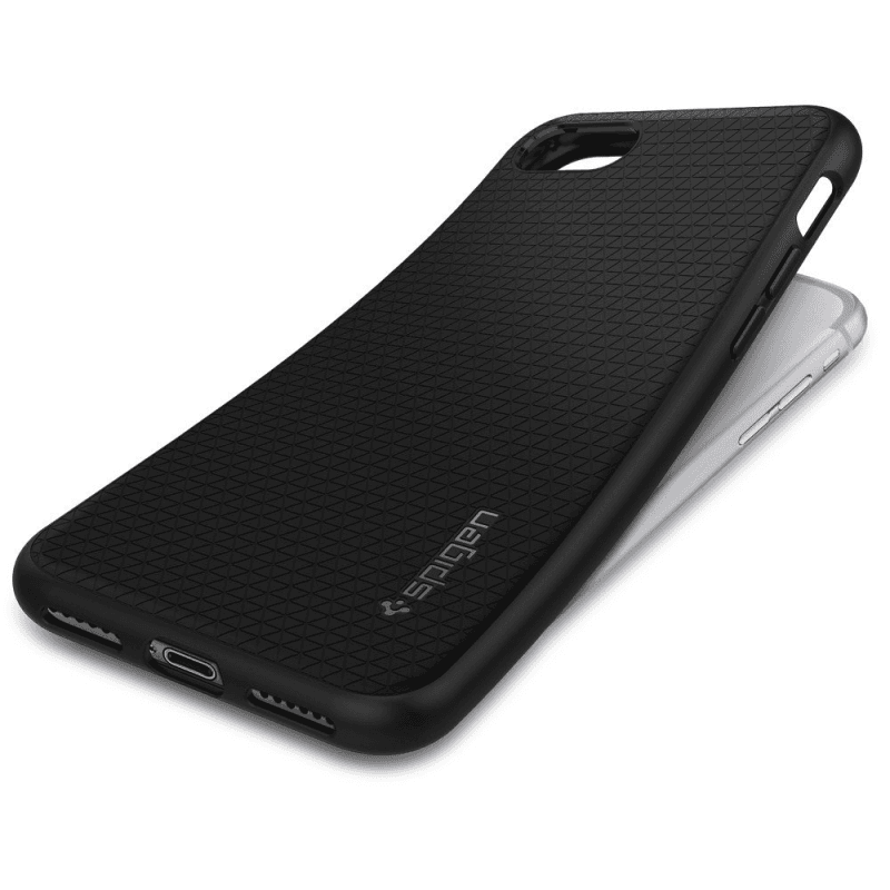 Spigen Liquid Air - Case for iPhone SE 2022 / SE 2020 / 8 / 7 (Black) 3