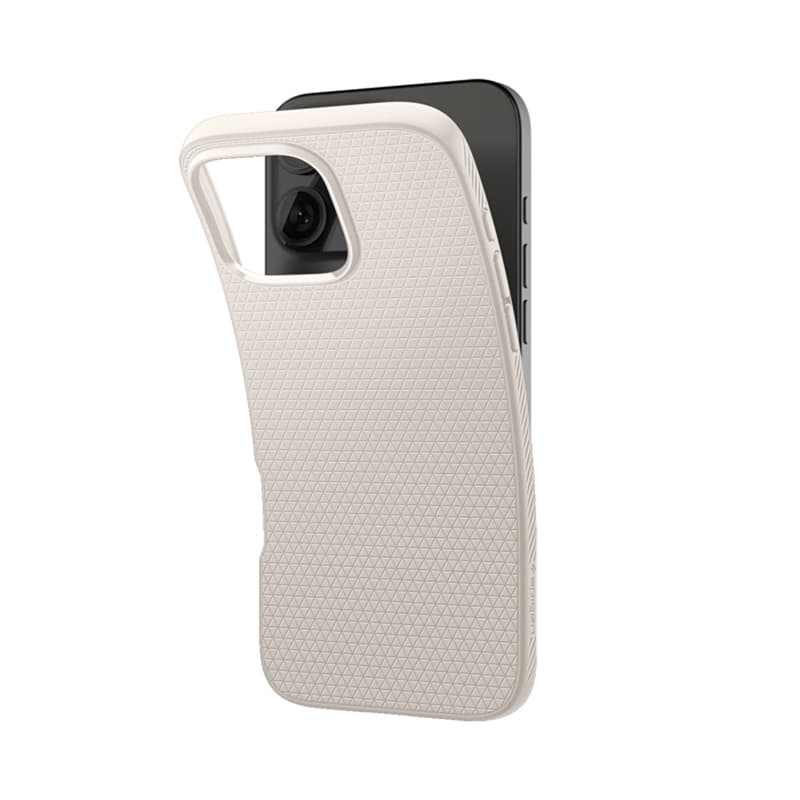 Spigen Liquid Air - Case for iPhone 16 Pro Max (Natural Titanium) 5