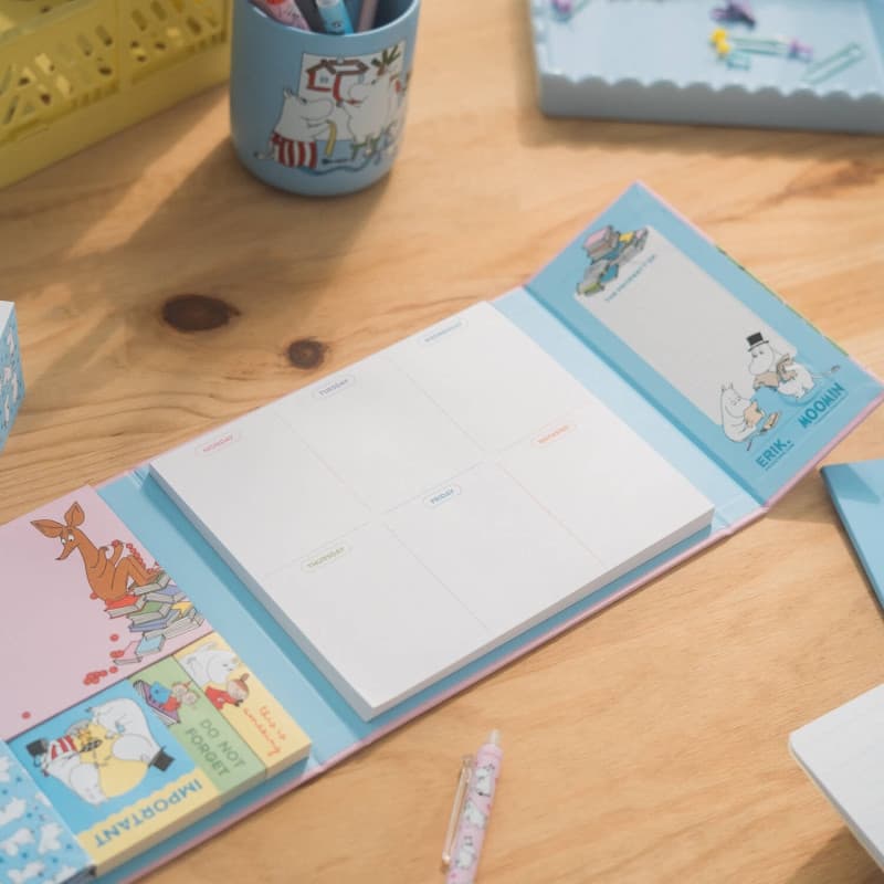 Moomins - Weekly Planner A4 with Sticky Notes 6