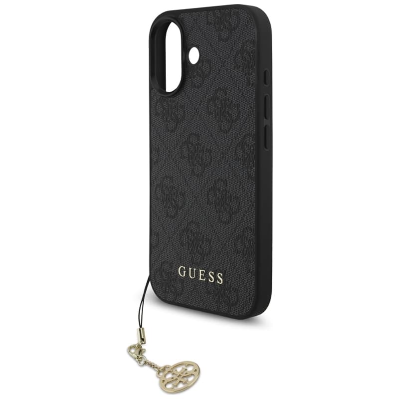 Guess 4G Charms Collection MagSafe - iPhone 17 Case (Black) 5