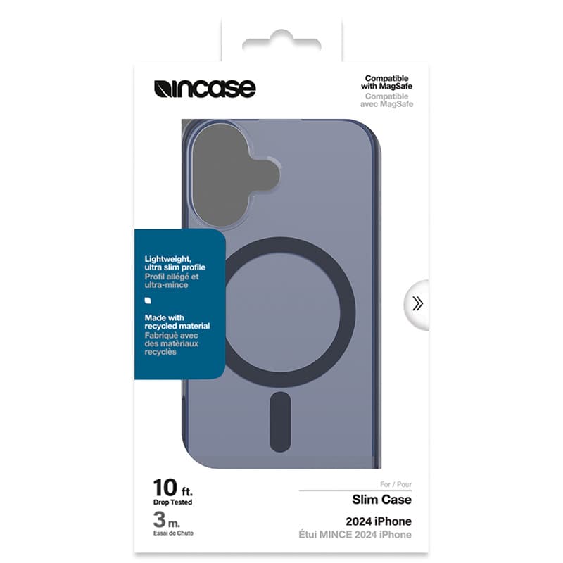 Incase Slim Case MagSafe - Case iPhone 16 (Deep Space Blue) 5