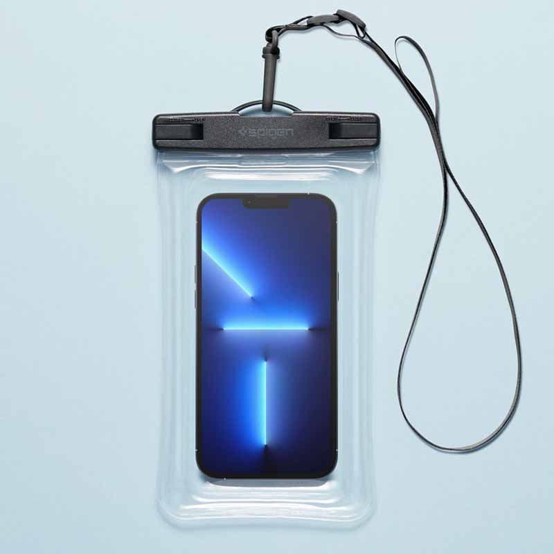 Spigen A610 Universal Waterproof Float Case - Case for smartphones up to 6.9" (Transparent) 4