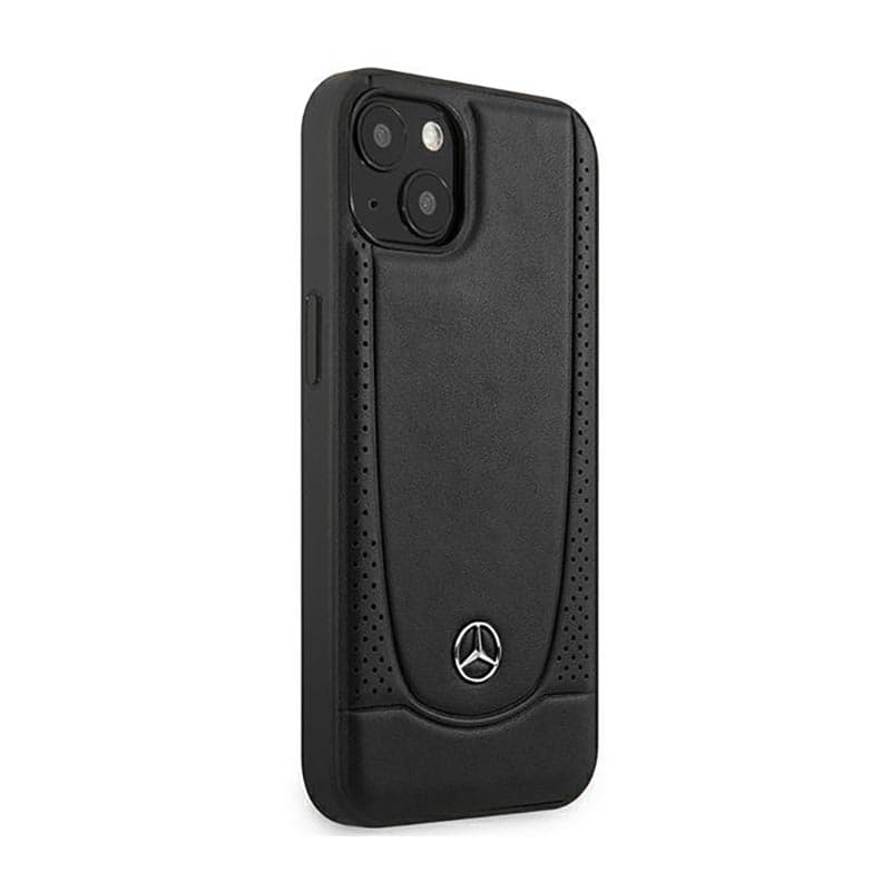 Mercedes Leather Urban Line - Case for iPhone 14 Plus (Black) 4