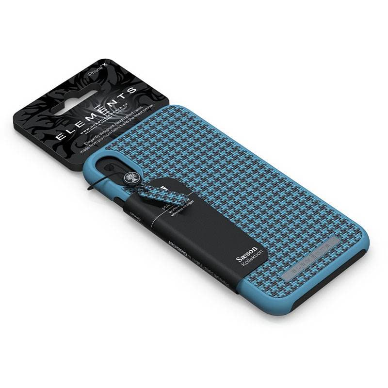 Nordic Elements Saeson Idun - Case for iPhone Xs / X (Petrol) 8