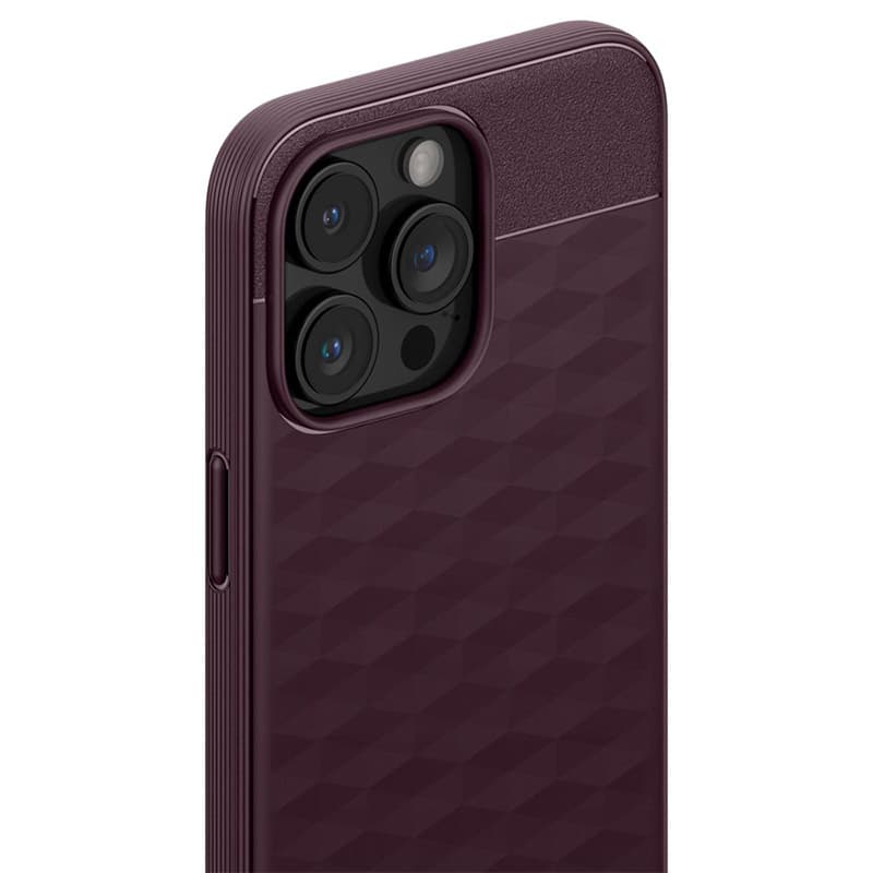 Spigen Caseology Parallax Mag MagSafe - Case for iPhone 15 Pro (Burgundy) 8