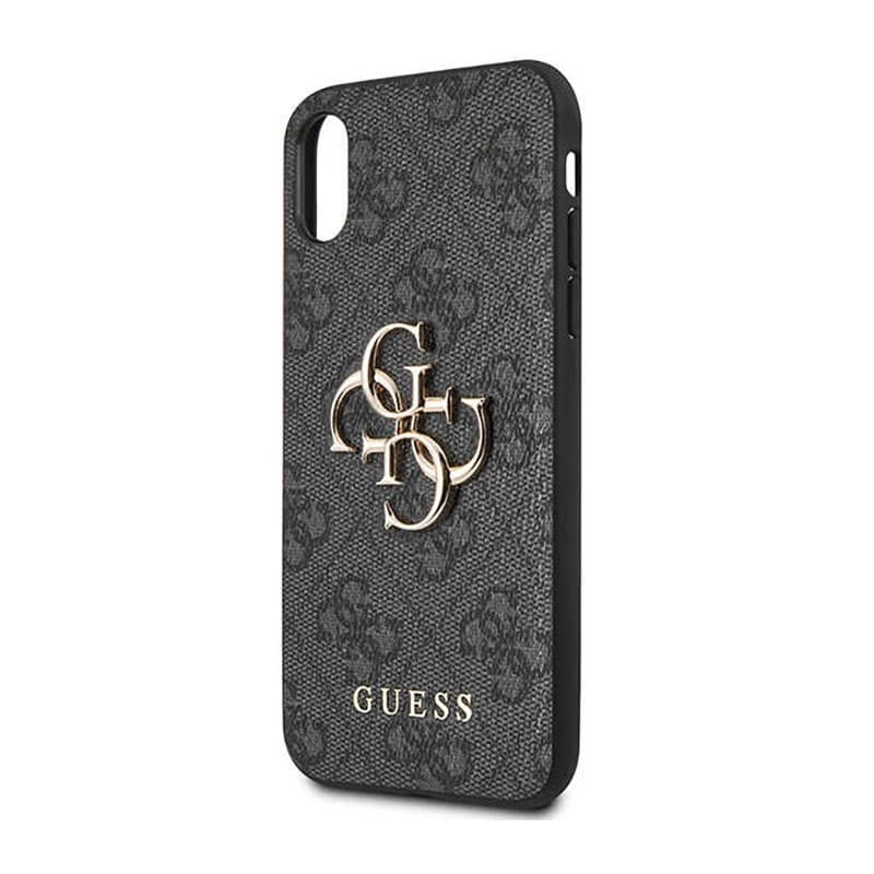 Guess 4G Big Metal Logo - Case for iPhone X (Grey) 6