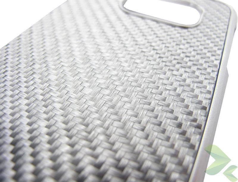 BMW M Edition Carbon & Aluminium Hard Case for Samsung Galaxy S6 (silver) 5
