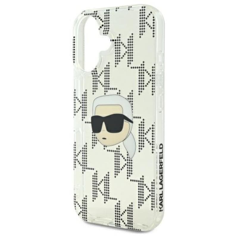 Karl Lagerfeld IML Karl Head Electroplated - Case for iPhone 16 (transparent) 6