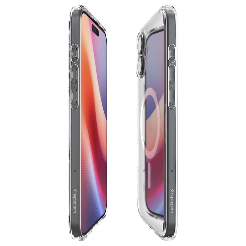 Spigen Ultra Hybrid Mag MagSafe - Case for iPhone 16 (White) 8