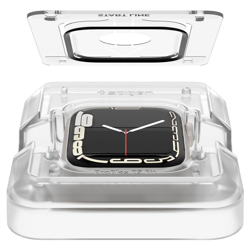 Spigen Proflex EZ FIT 2-Pack - Screen Protector for Apple Watch 8 / 7 45 mm (2 pcs) 7