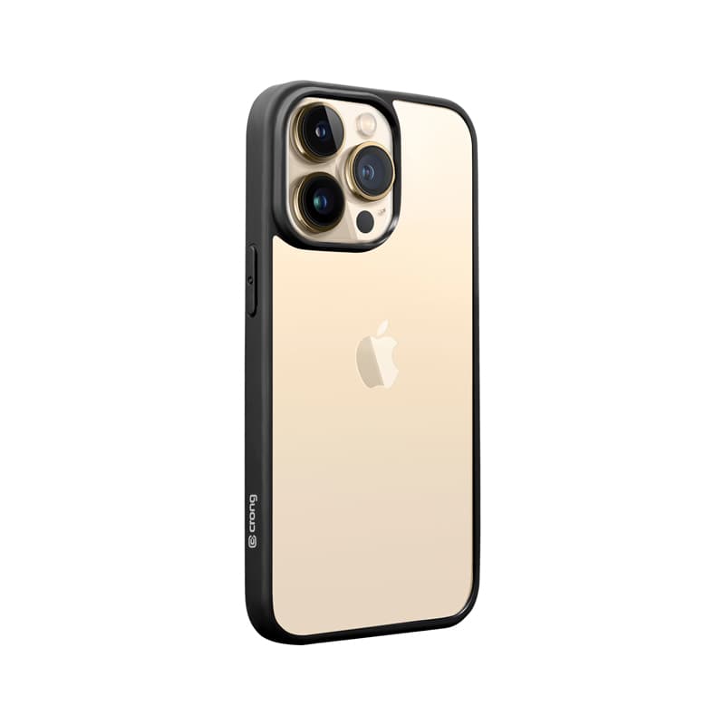 Crong Clear Cover - Case for iPhone 13 Pro Max (Black) 7