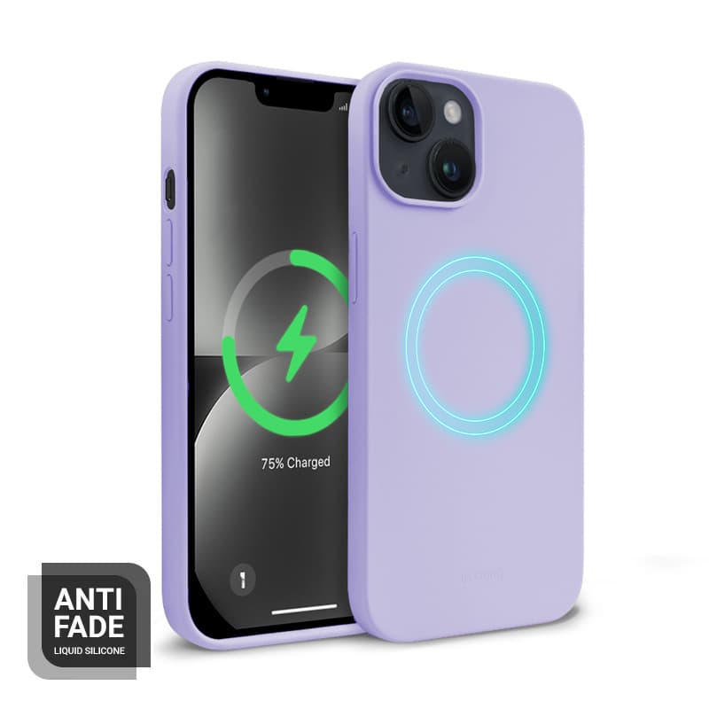 Crong Color Cover Magnetic - iPhone 14 Plus MagSafe Case (Purple) 2