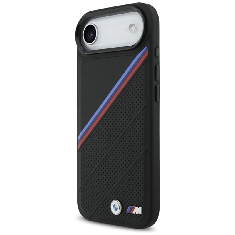 BMW M Tricolor Metal Logo MagSafe - iPhone Air Case (Black) 2