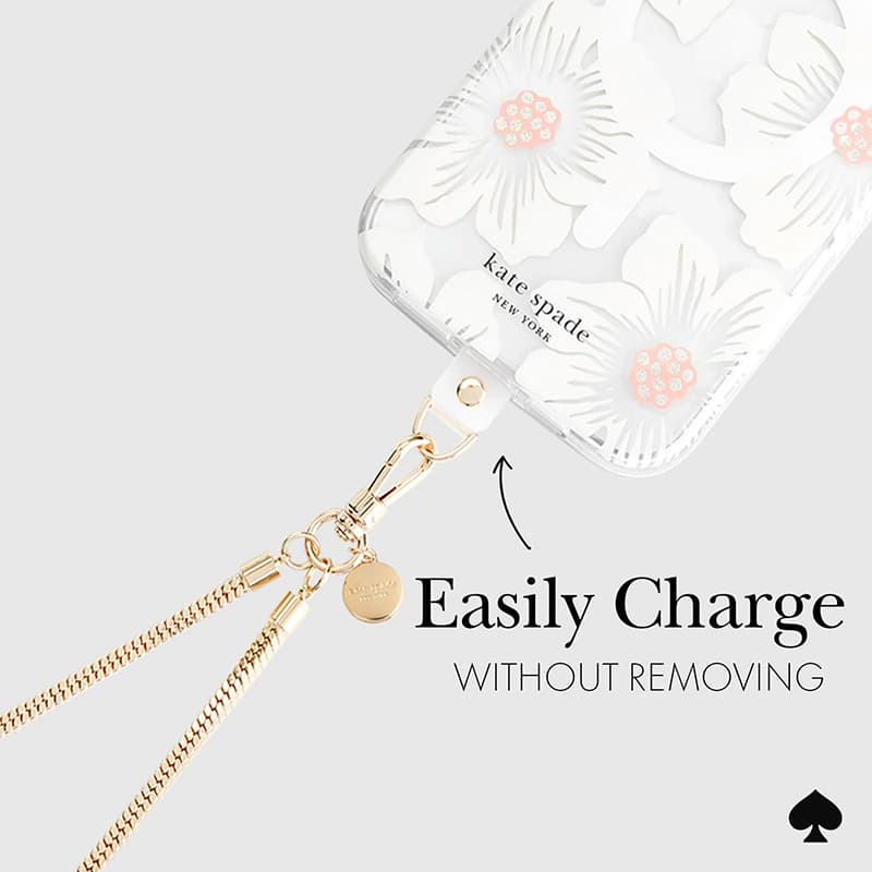 Kate Spade New York Phone Crossbody - Phone Shoulder Chain (Heart of Gold) 5