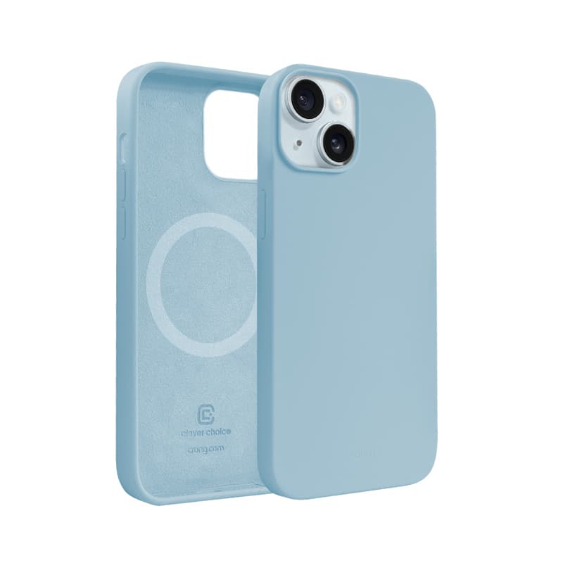Crong Color Cover Magnetic - iPhone 15 MagSafe Case (Blue) 2