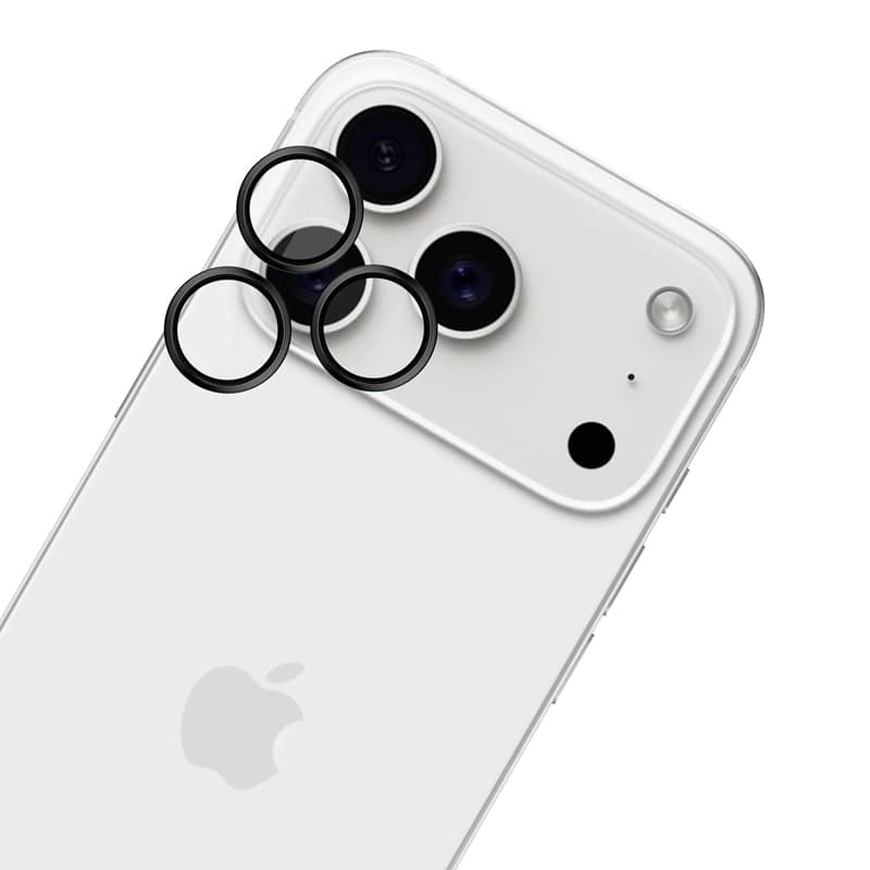 3mk HARDY Lens Protection Pro - Camera Lens Glass for iPhone 17 Pro / iPhone 17 Pro Max (Black) 7