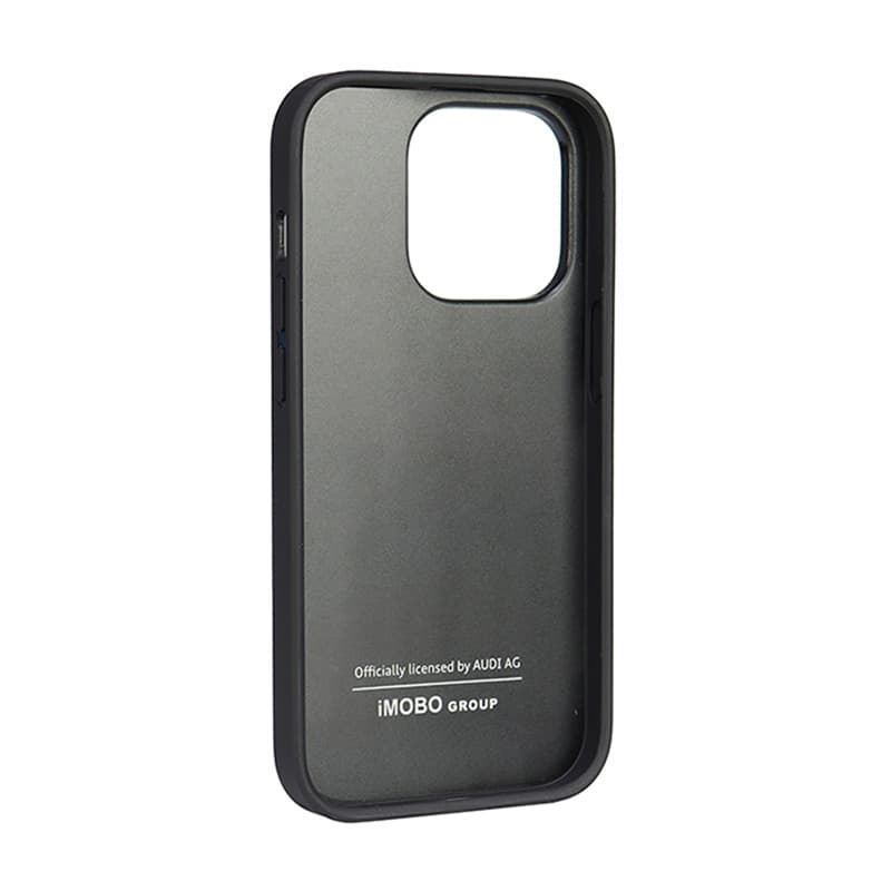 Audi Genuine Leather - Case for iPhone 14 Pro (Black) 5