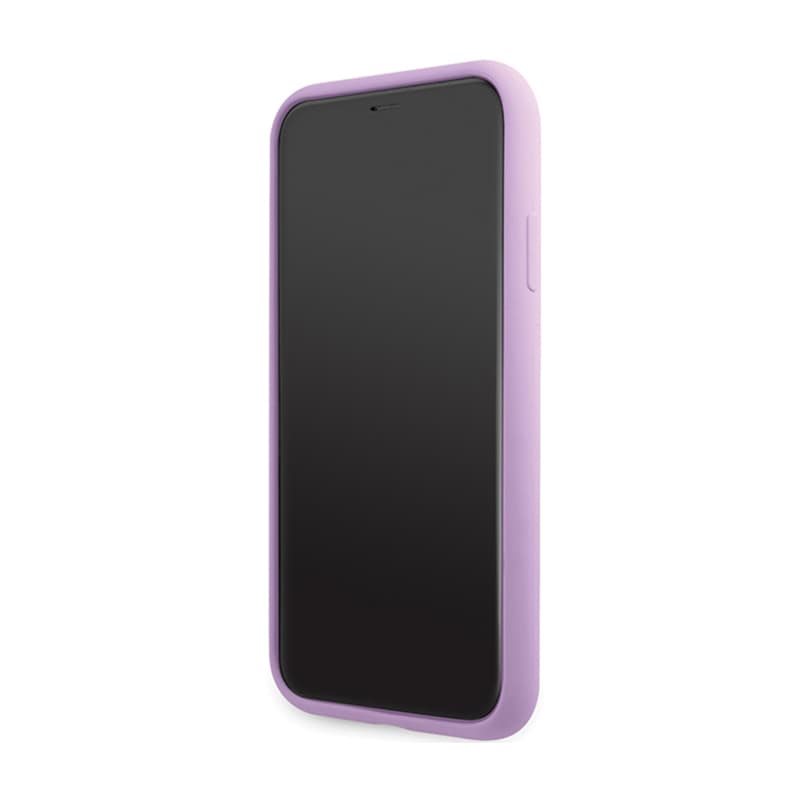 Karl Lagerfeld Silicone Signature - Case for iPhone 11 (Purple) 5