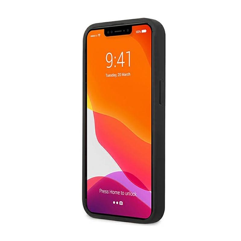 Mercedes Leather Urban Line - Case for iPhone 14 Plus (Black) 5