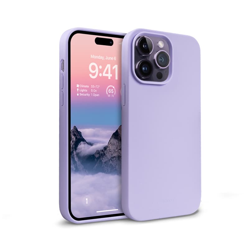 Crong Color Cover - iPhone 14 Pro Max Case (Purple)