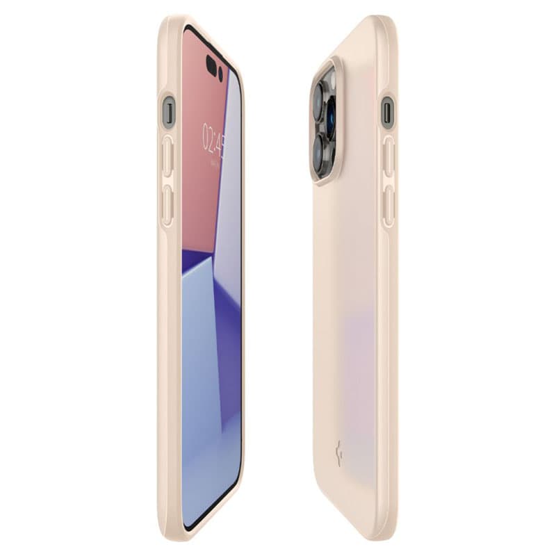 Spigen Thin Fit - Case for iPhone 14 Pro Max (Beige) 6