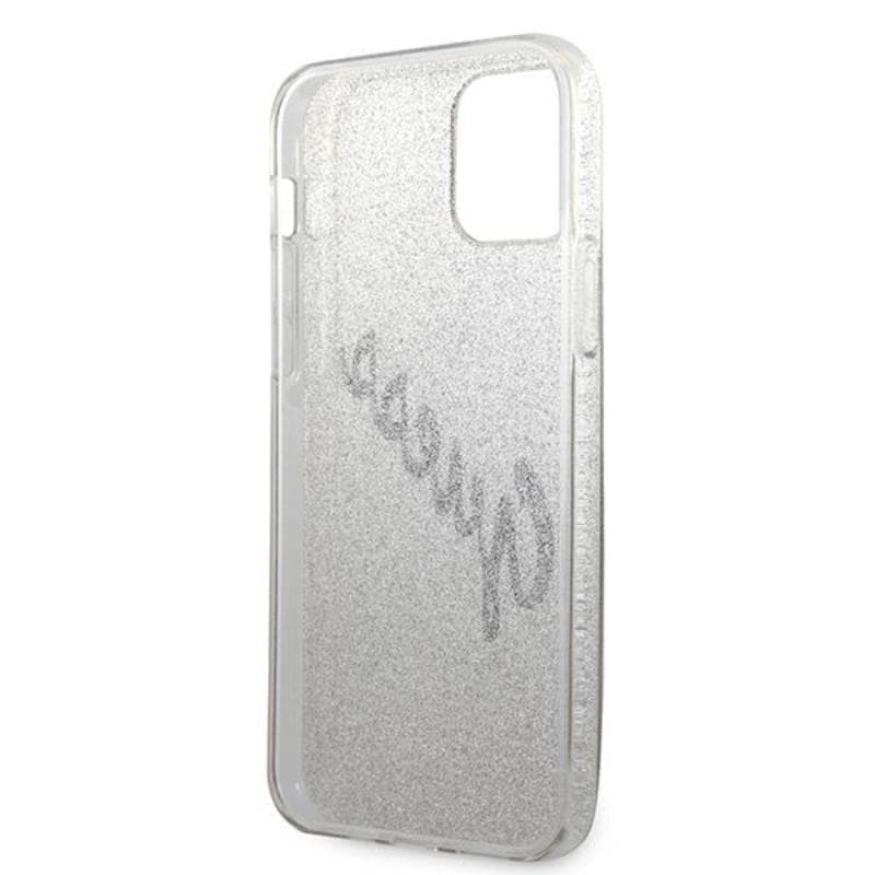 Guess Glitter Gradient Script - Case for iPhone 12 Pro Max (Gold) 7