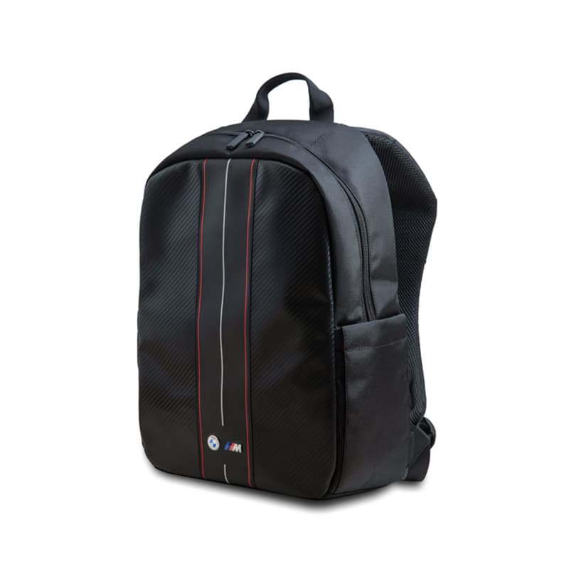 BMW Carbon Red Stripes - Backpack for 16" notebook (black) 2